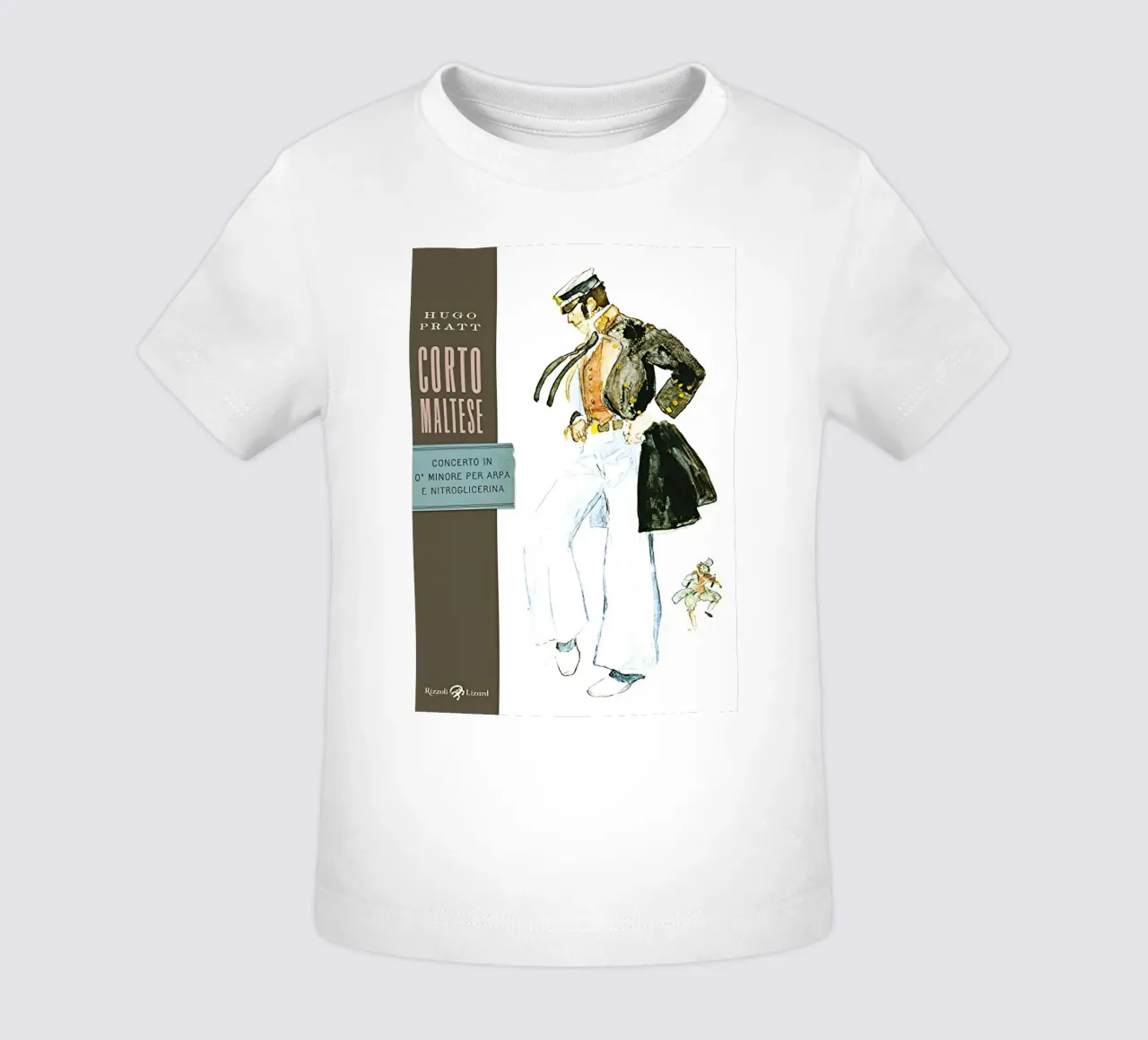 Concierto para arpa en O menor del maltés Hugo Pratt camiseta de bebé de MIa_Dispath