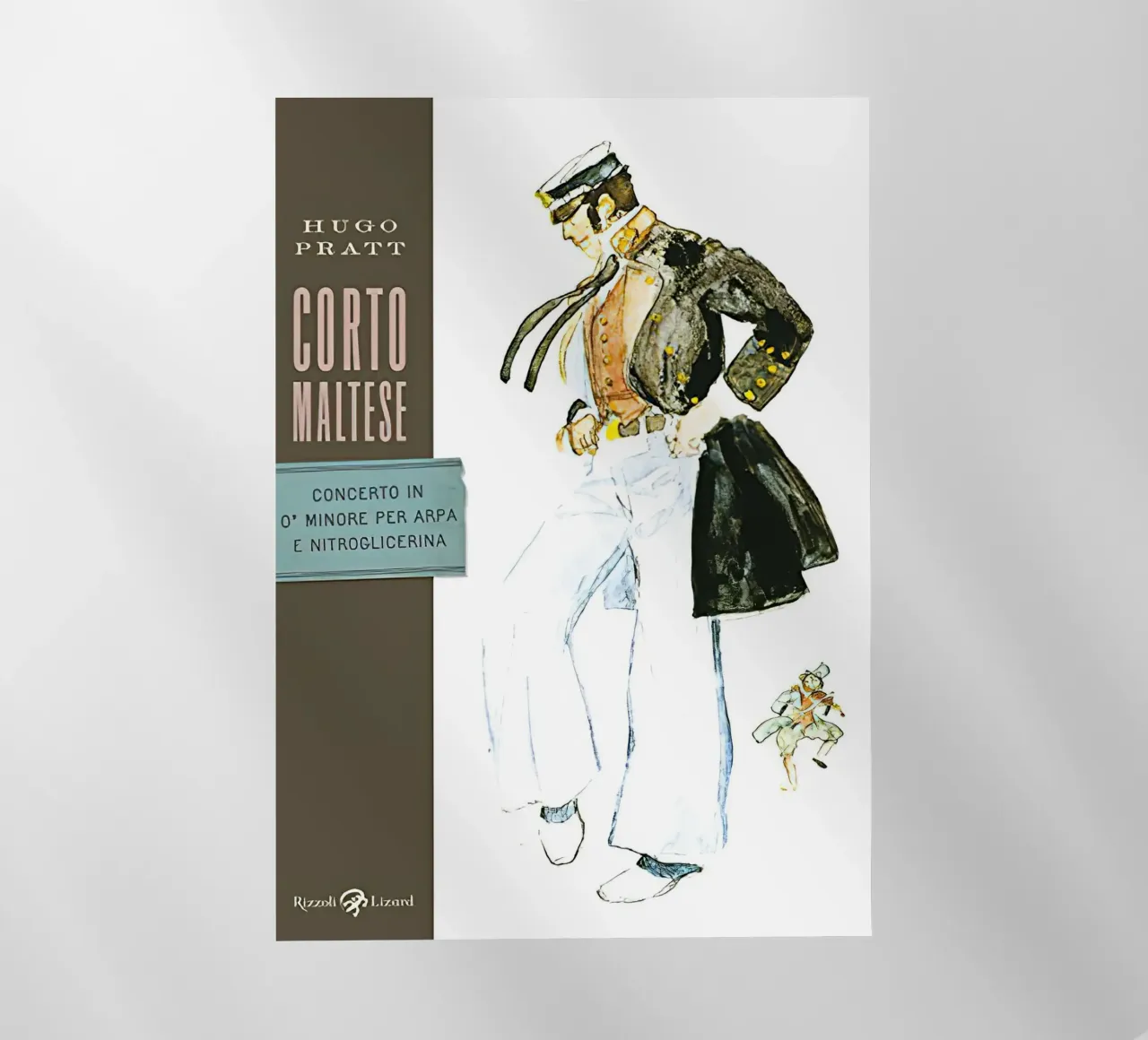 Maltese Hugo Pratt Concerto in o Minore Per Arpa pellicola backlit da MIa_Dispath