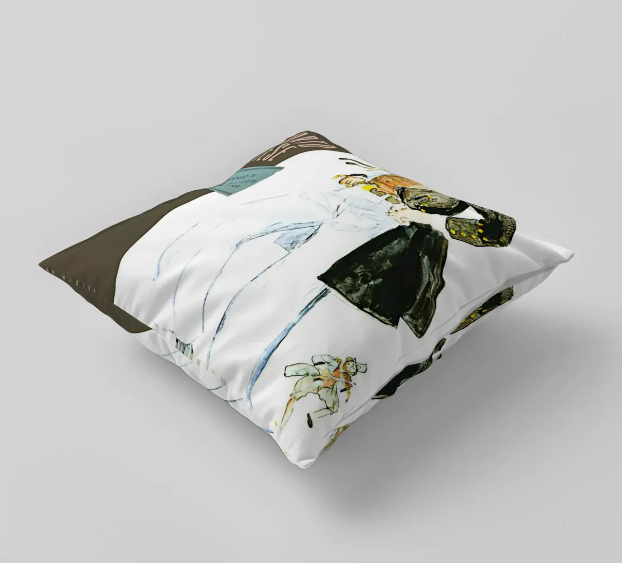 Maltese Hugo Pratt Concerto in o Minore Per Arpa cuscino da MIa_Dispath