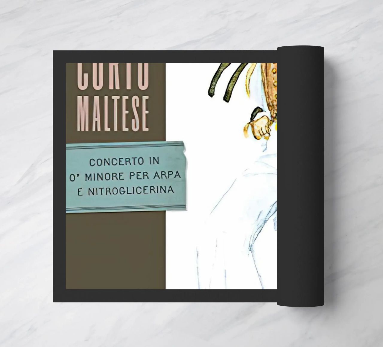 Maltese Hugo Pratt Concerto in o Minore Per Arpa zerbino da MIa_Dispath