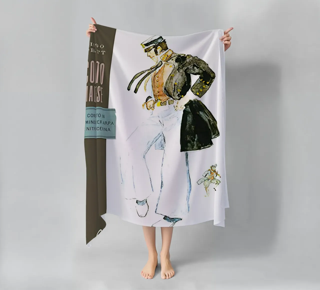 Maltese Hugo Pratt Concerto in o Minore Per Arpa telo mare da MIa_Dispath