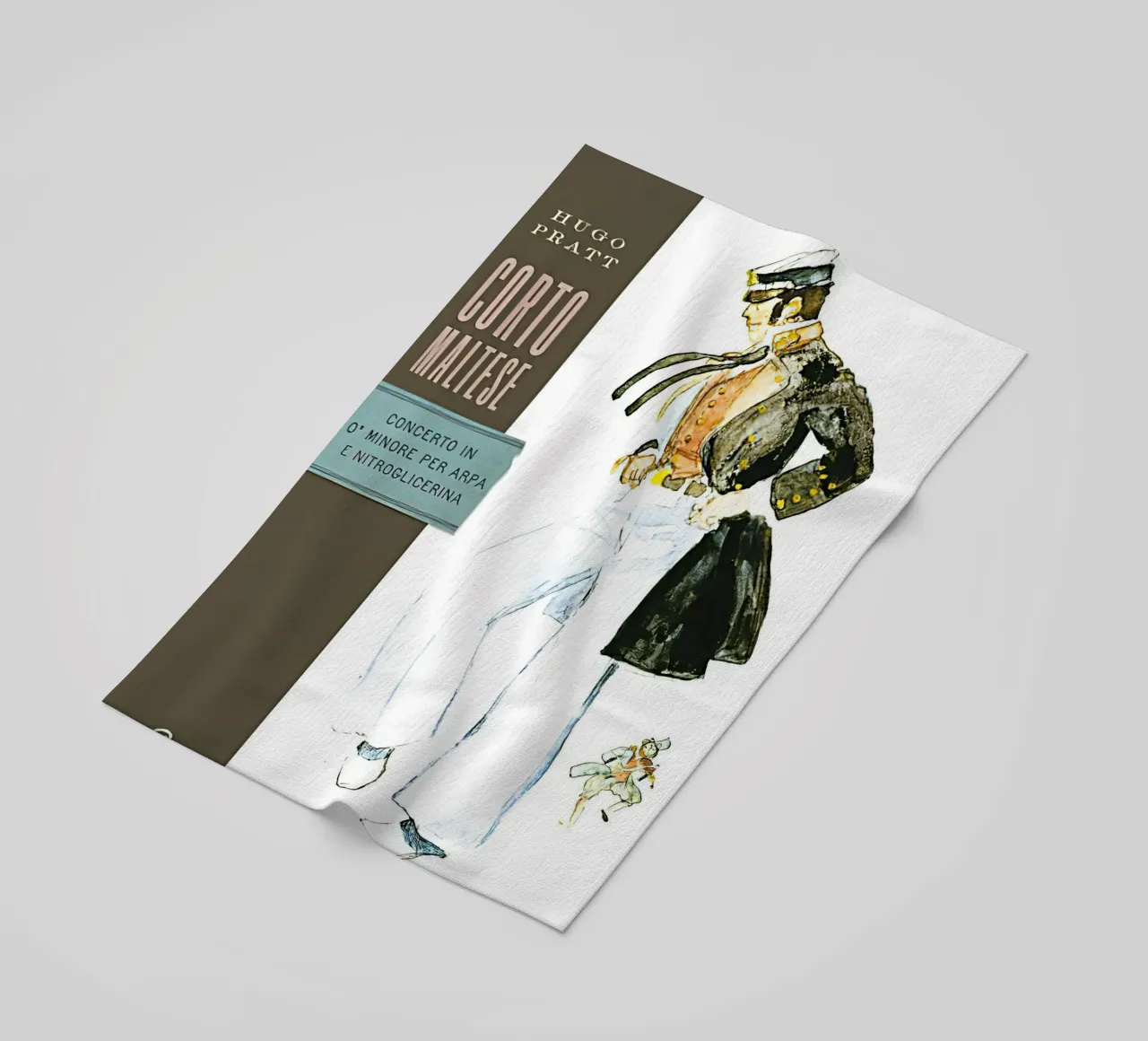 Maltese Hugo Pratt Concerto in o Minore Per Arpa telo mare da MIa_Dispath