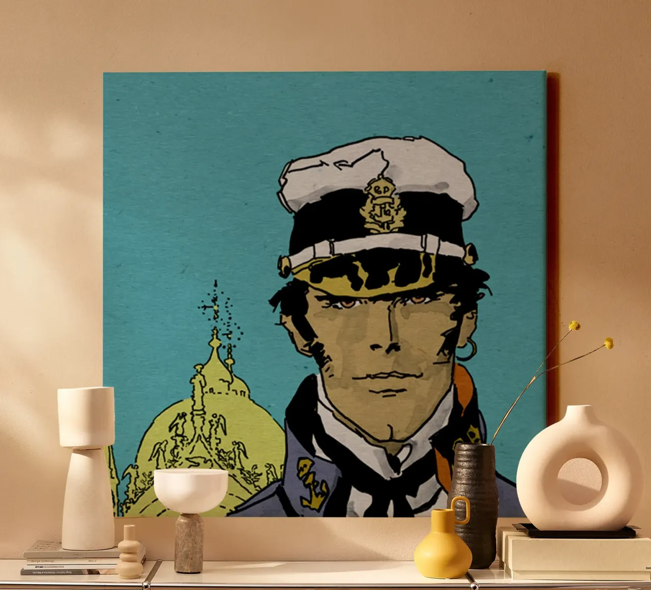 Mijn vriend Maltese Boitempo Blog canvas met Baklijst van MIa_Dispath