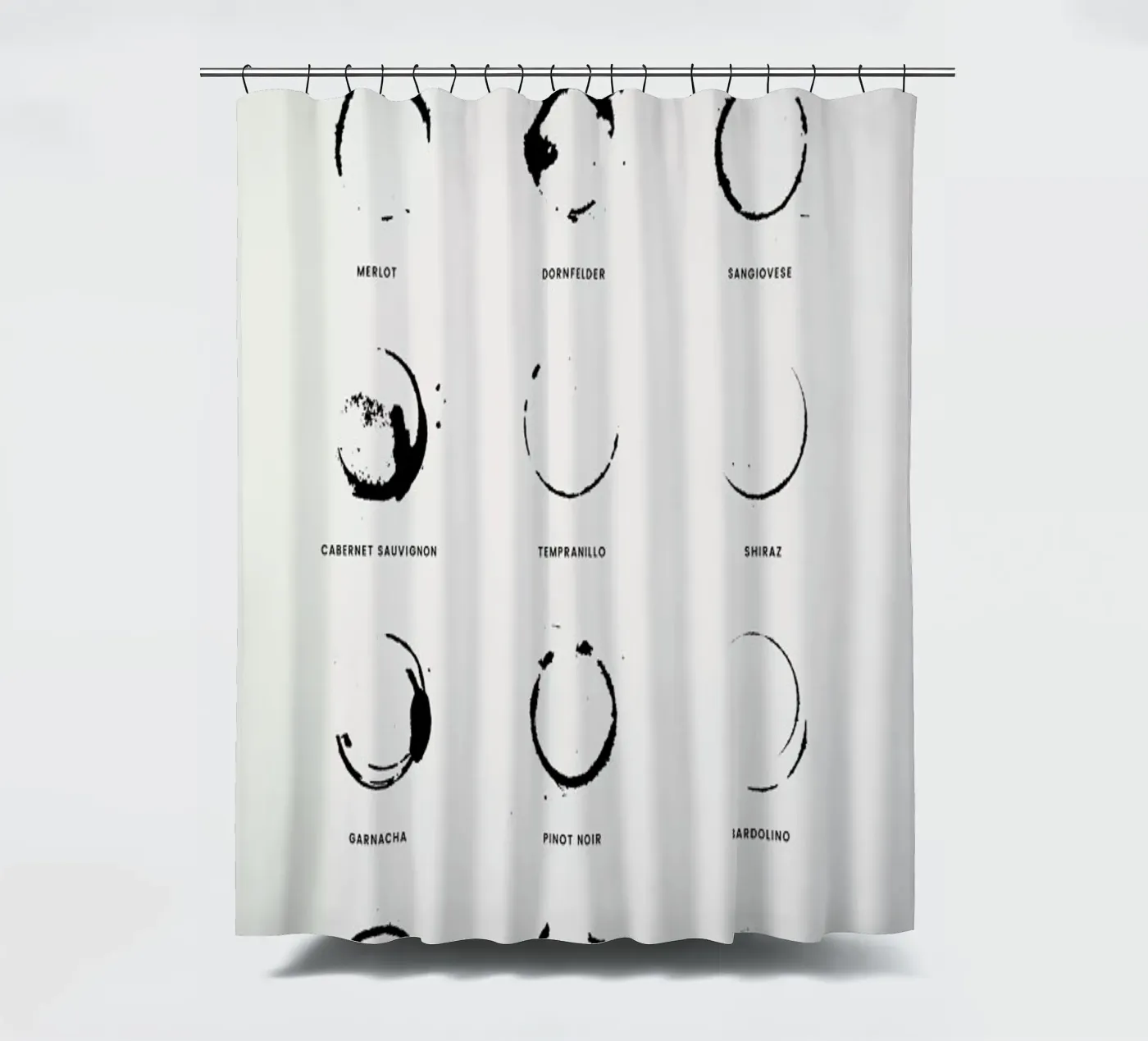 Paws Chart 2 Duschvorhang von daylight design studio
