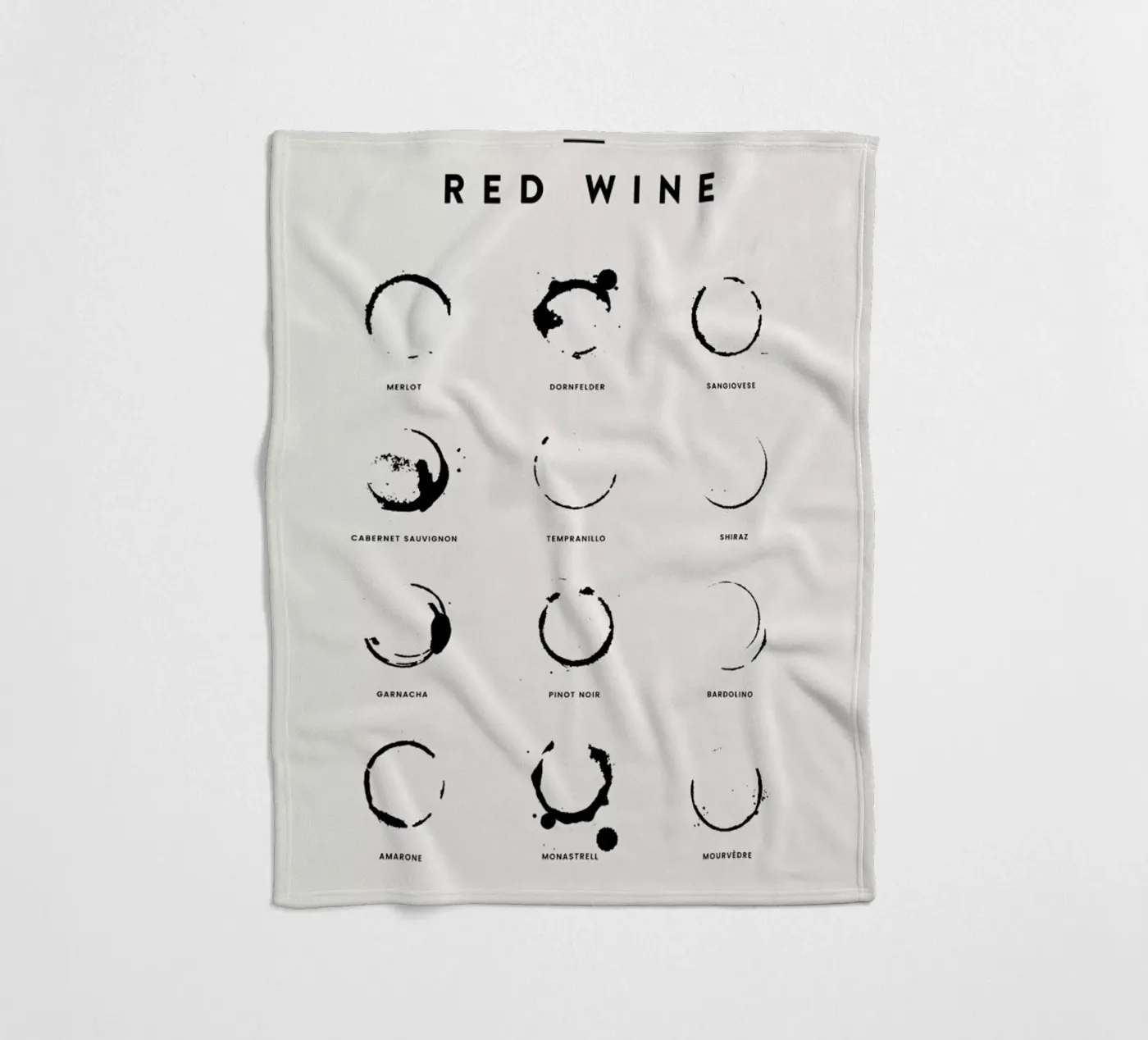 Paws Chart 2 Fleecedecke von daylight design studio