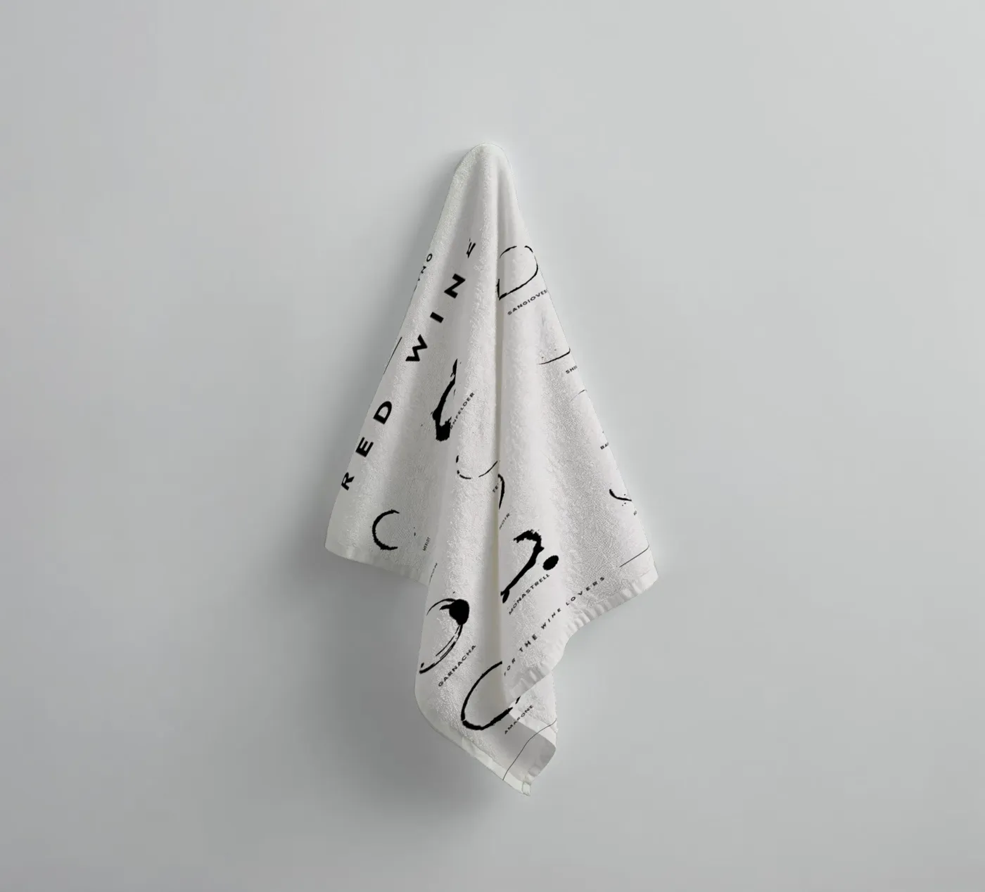 Paws Chart 2 badhanddoek van daylight design studio