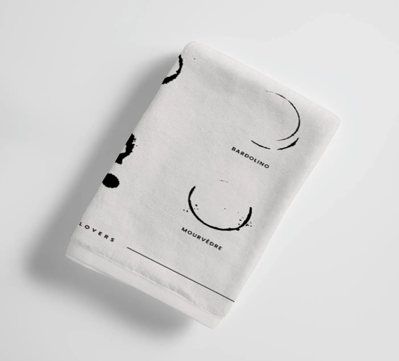 Paws Chart 2 badhanddoek van daylight design studio