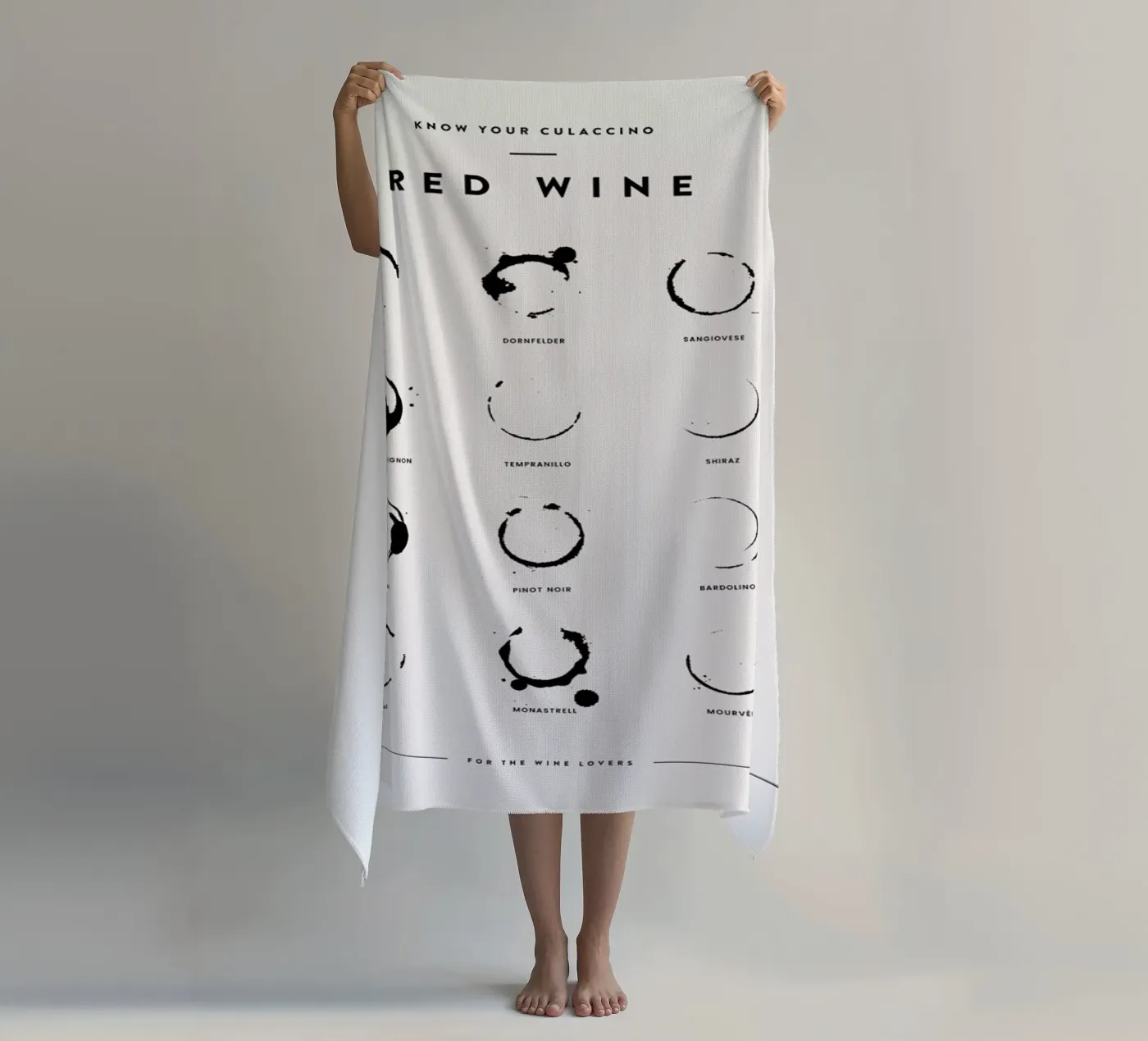 Paws Chart 2 Strandtuch von daylight design studio