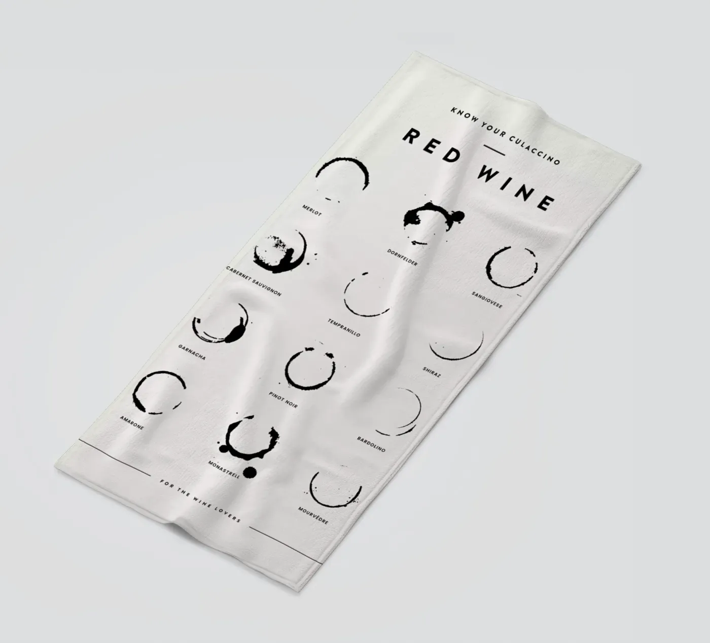 Paws Chart 2 Strandtuch von daylight design studio