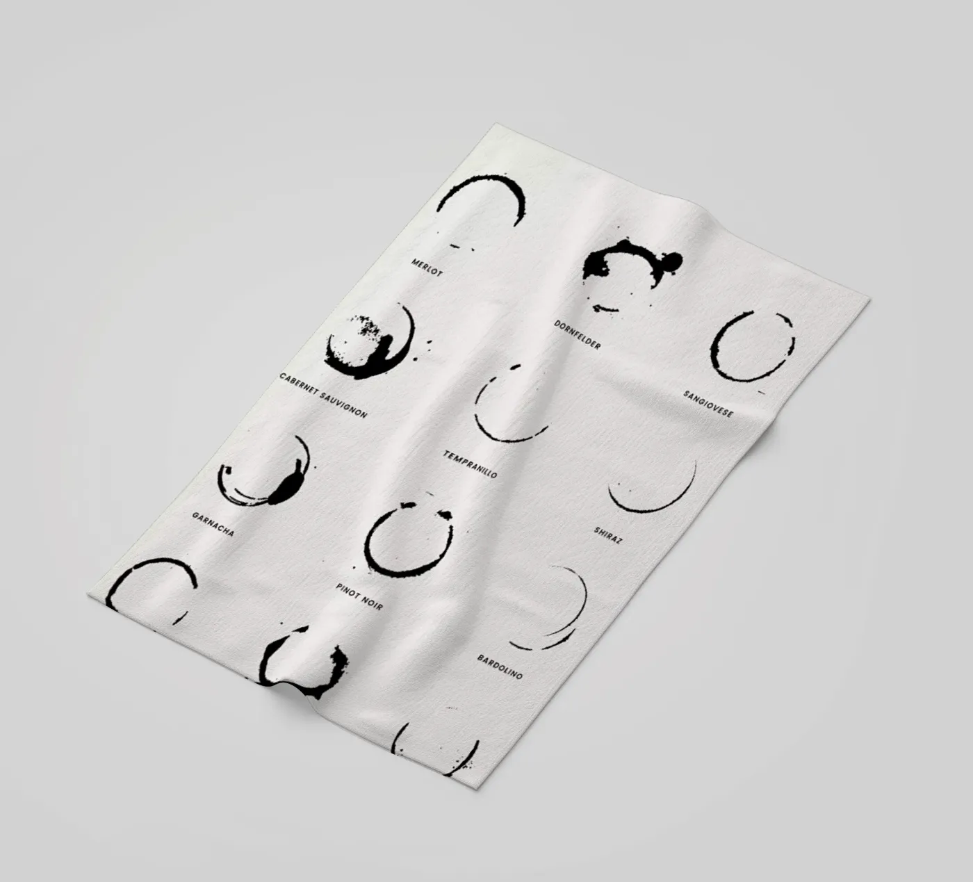 Paws Chart 2 Strandtuch von daylight design studio