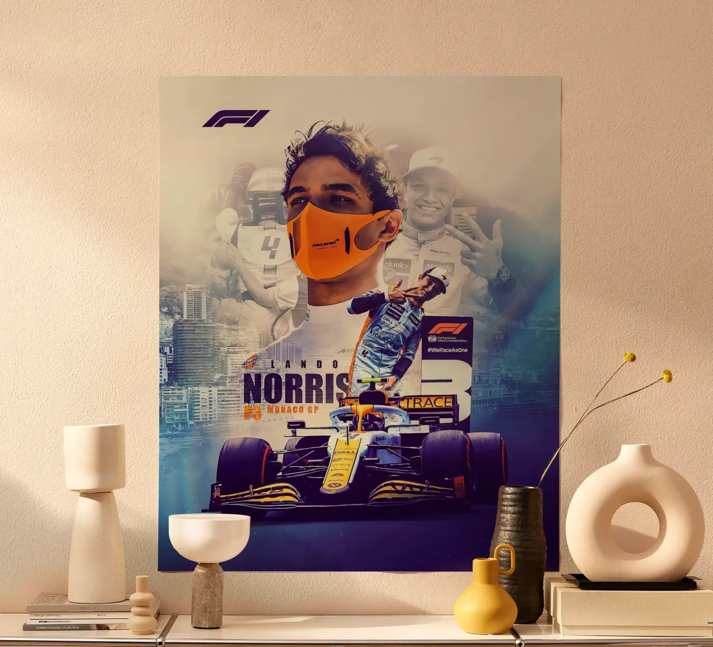 Lando Norris poster da Indah Creative