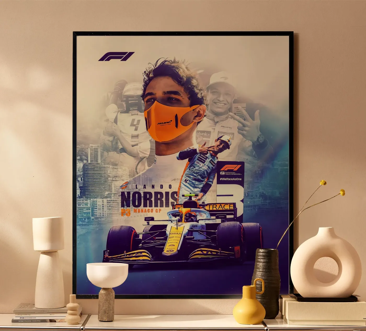 Lando Norris poster da Indah Creative