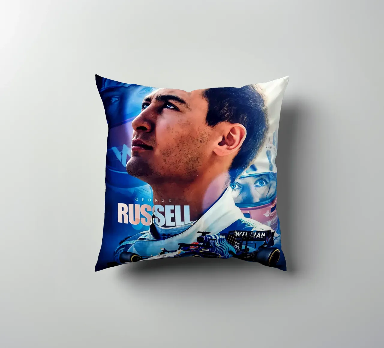 George Russell cuscino da Indah Creative