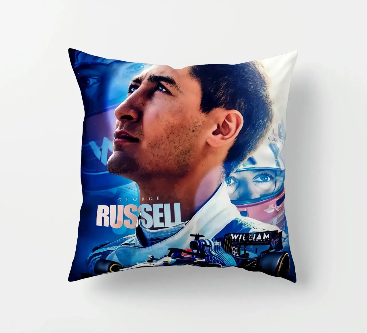 George Russell cuscino da Indah Creative