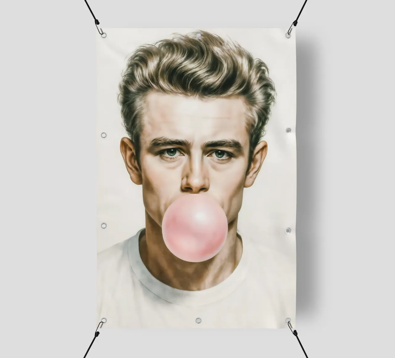 The Bubble Side of James Dean telo in pvc da CNTRL