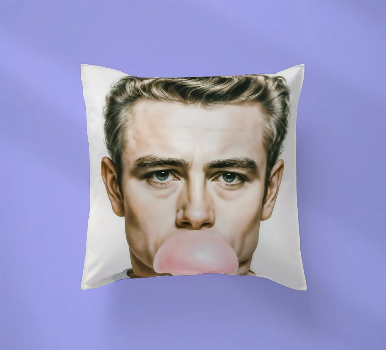 The Bubble Side of James Dean cuscino da CNTRL