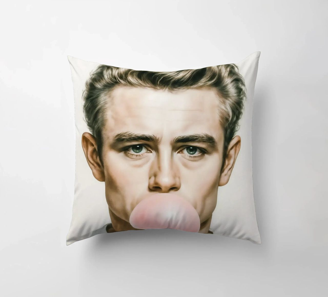 The Bubble Side of James Dean cuscino da CNTRL