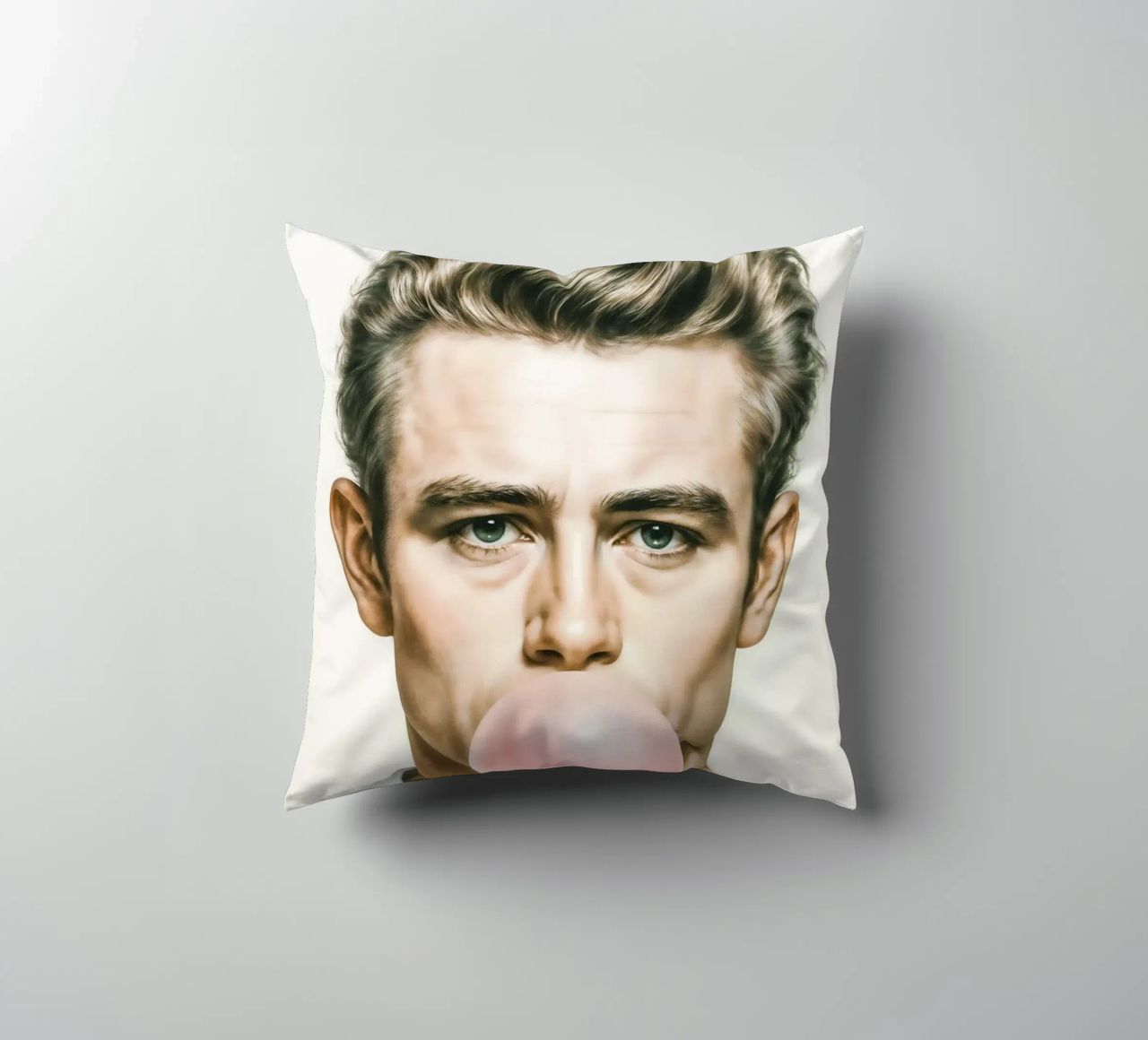 The Bubble Side of James Dean cuscino da CNTRL