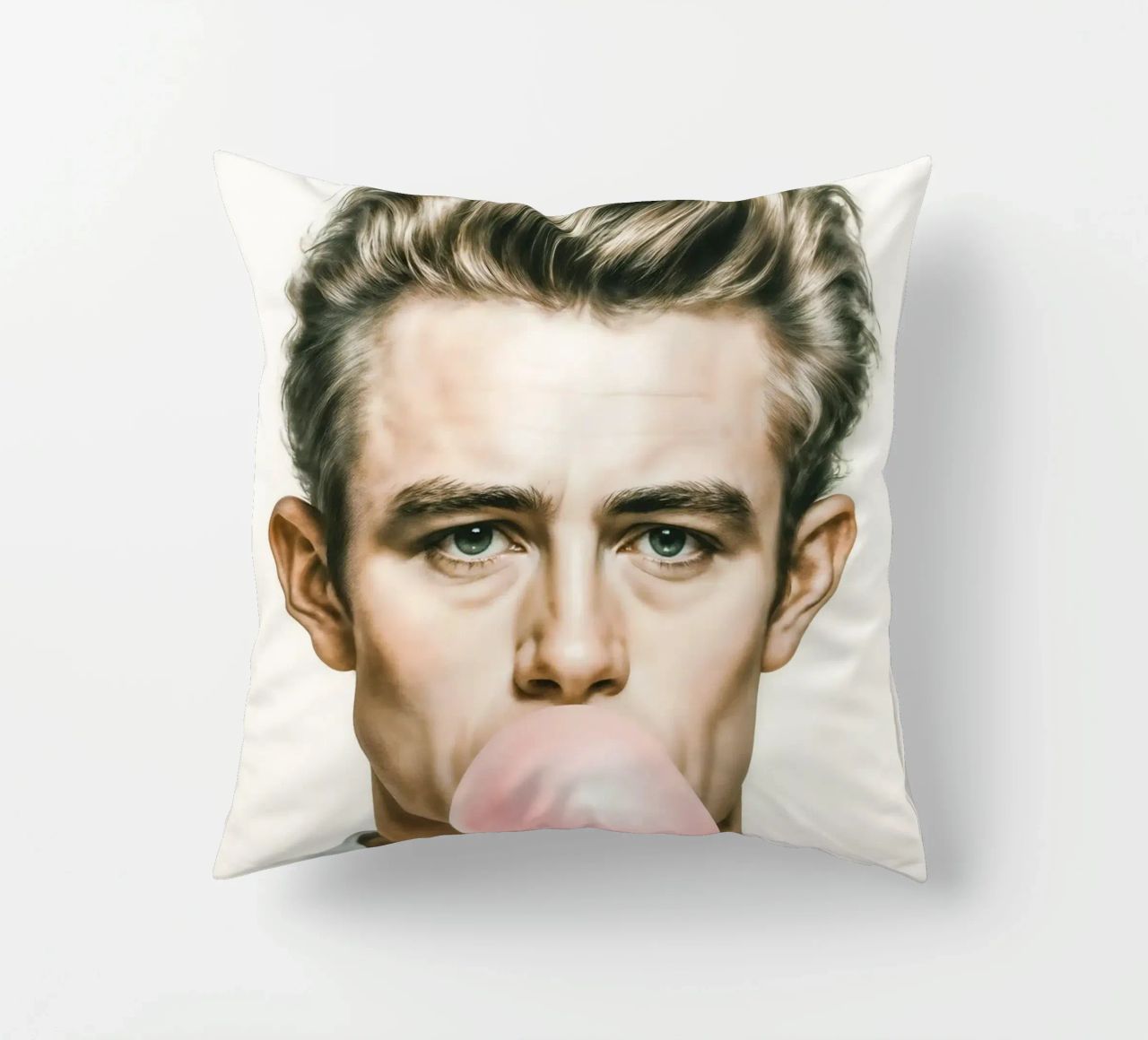 The Bubble Side of James Dean cuscino da CNTRL