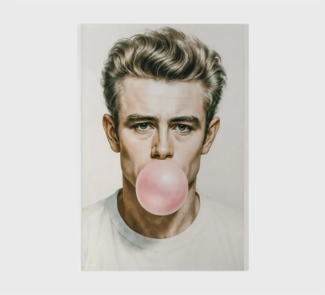 The Bubble Side of James Dean notebook by CNTRL