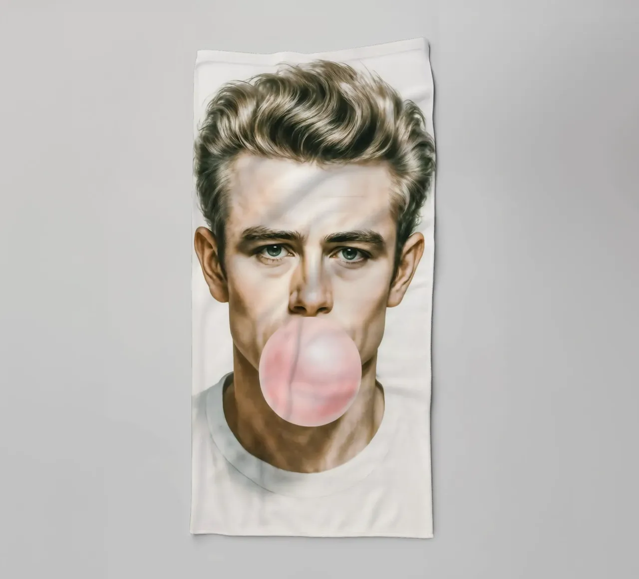 The Bubble Side of James Dean asciugamano da bagno da CNTRL