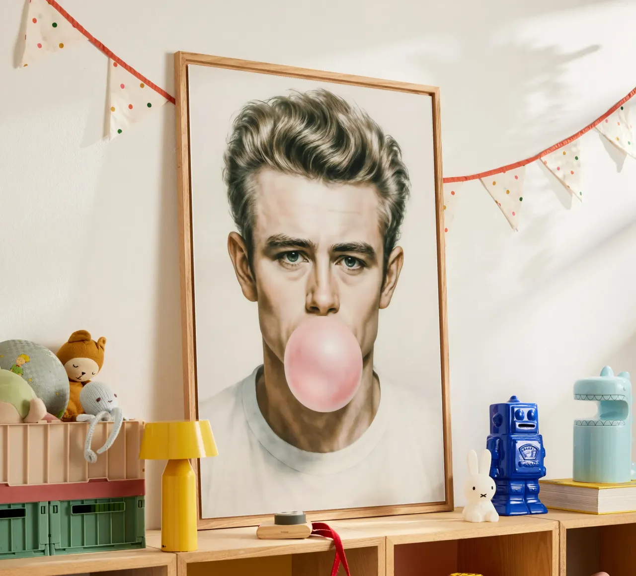 The Bubble Side of James Dean plexiglass da CNTRL