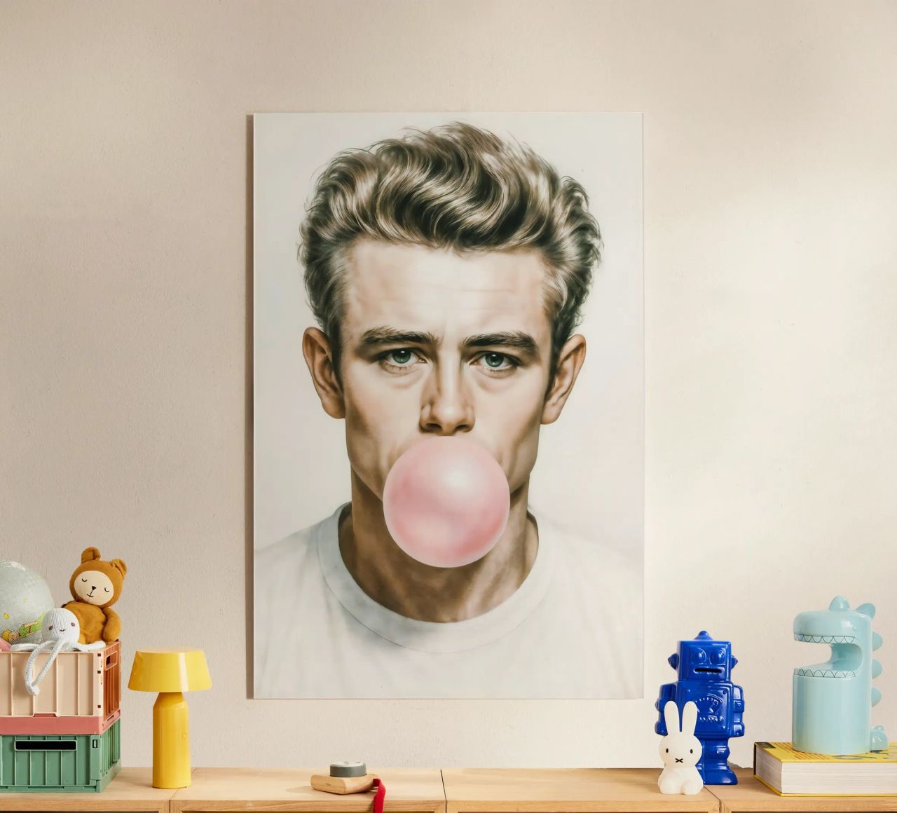 The Bubble Side of James Dean plexiglass da CNTRL