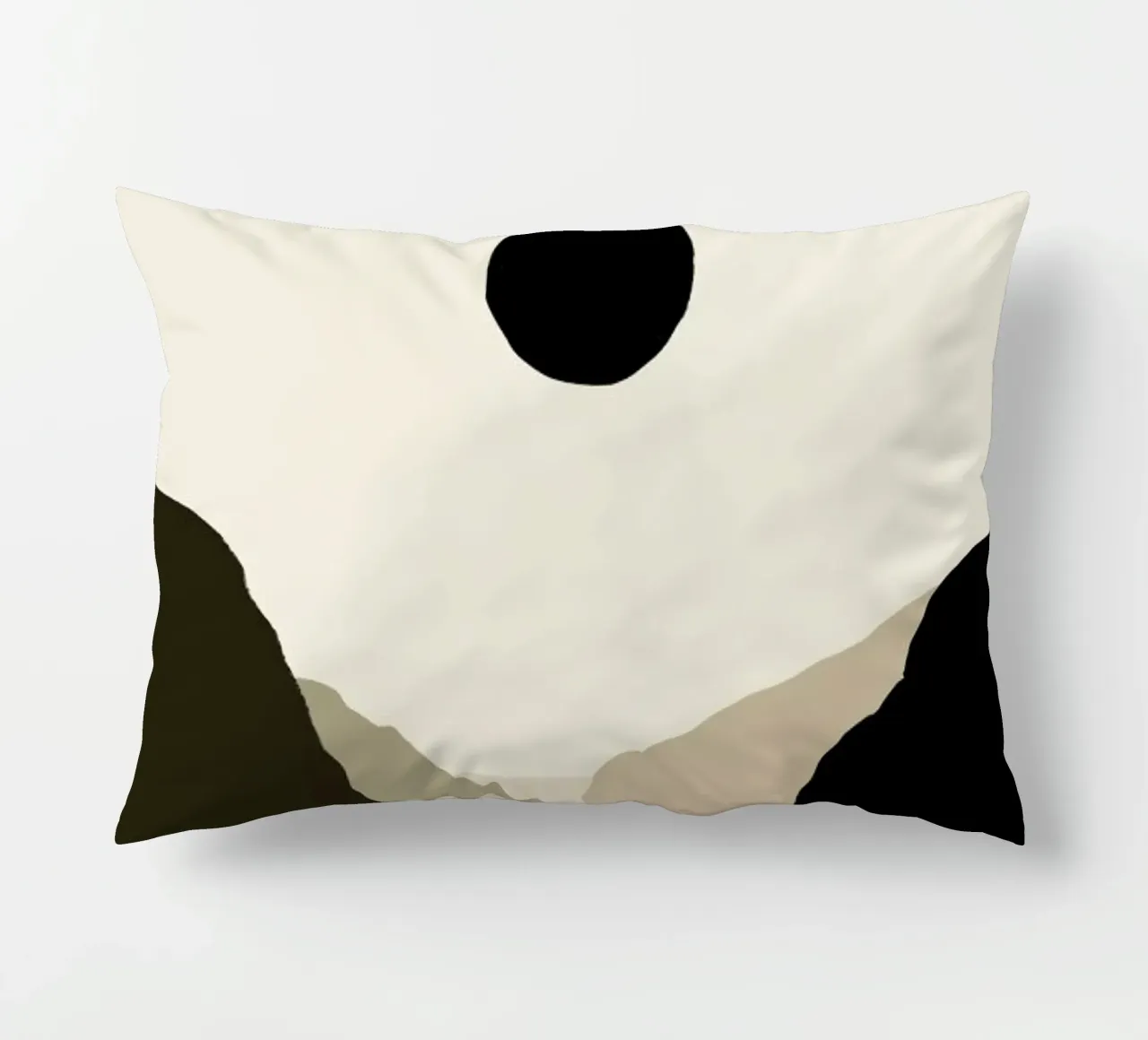 Black Moon Mountain cuscino da Graphite