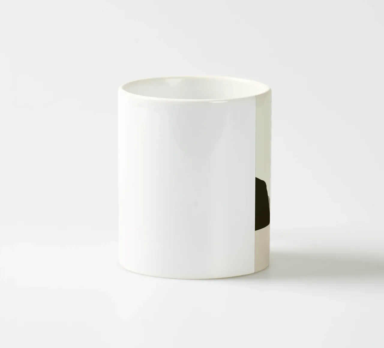 Black Moon Mountain tazza in ceramica da Graphite