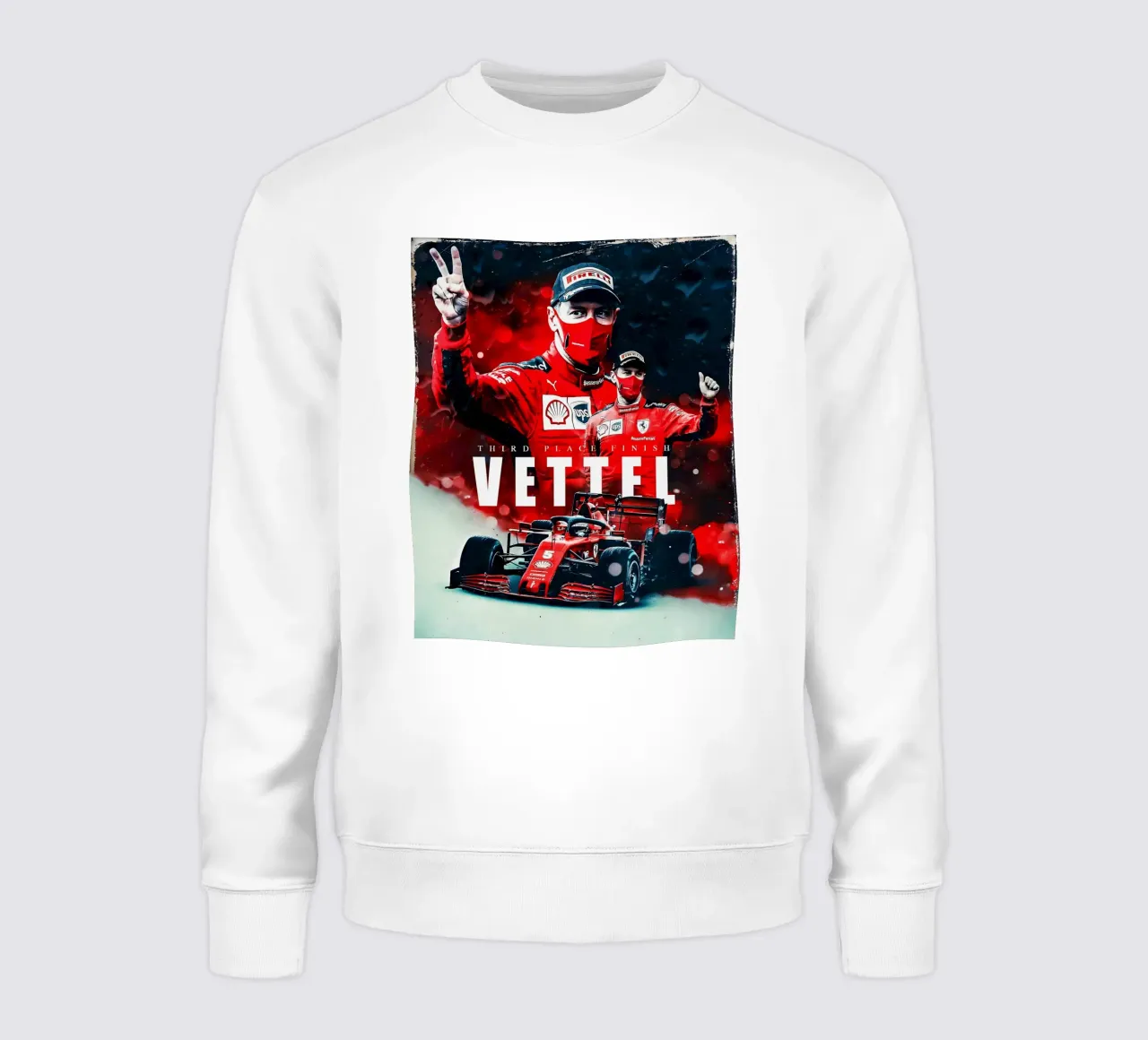 Sebastian Vettel felpa da Indah Creative