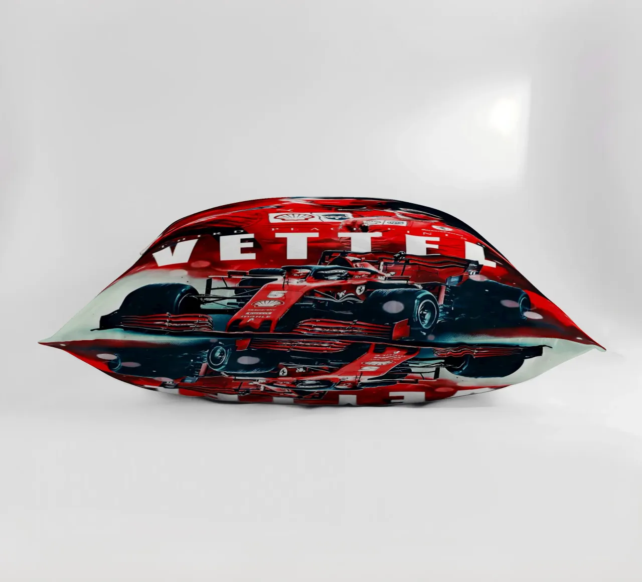 Sebastian Vettel Kissen von Indah Creative