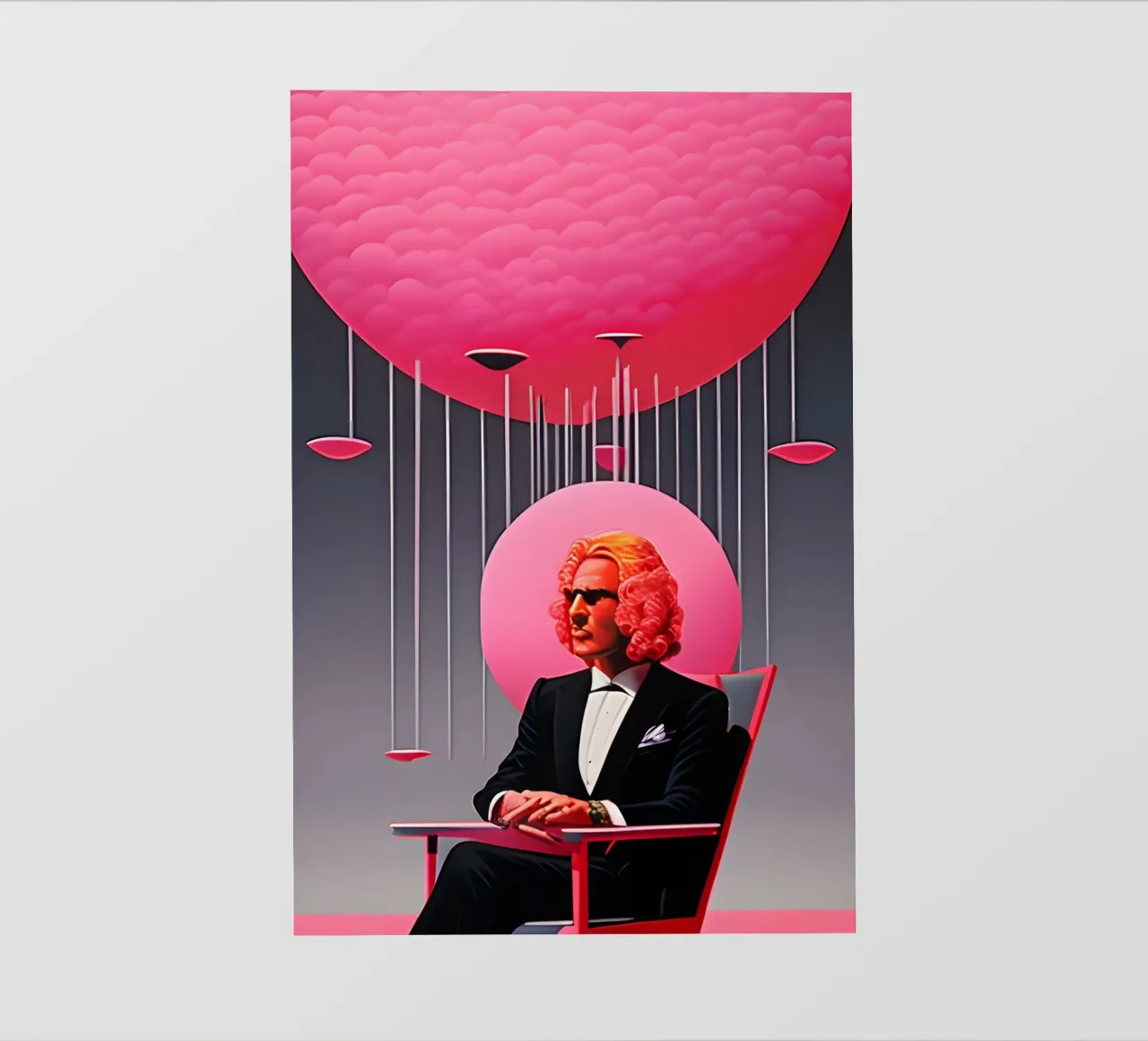 pink-flyod-david-gillmore pellicola backlit da kosinsart.gallery