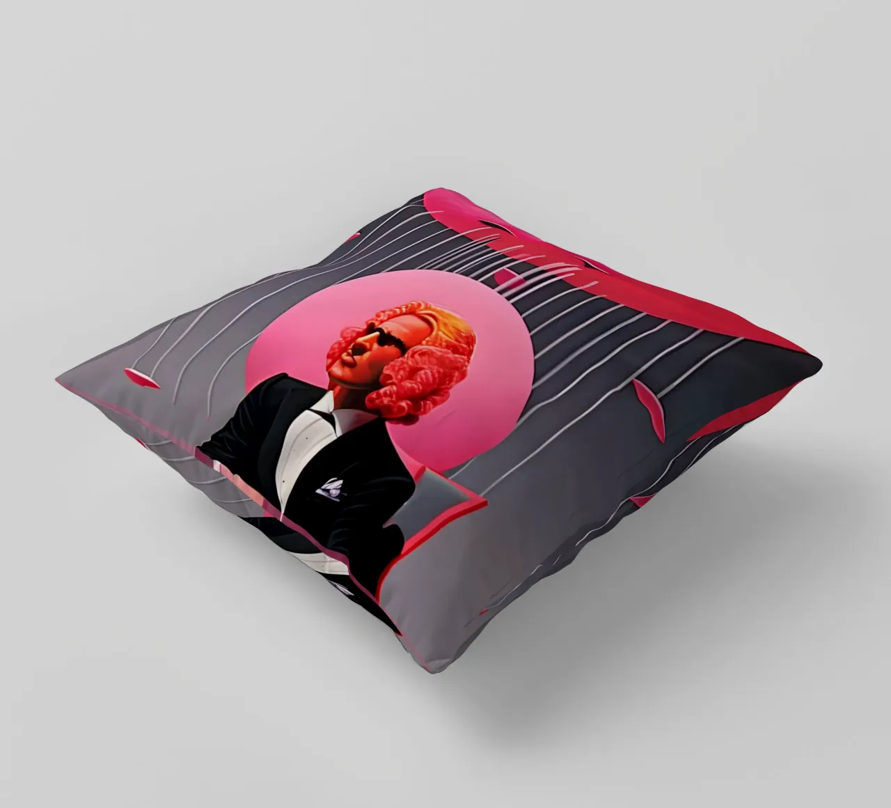 pink-flyod-david-gillmore cuscino da kosinsart.gallery