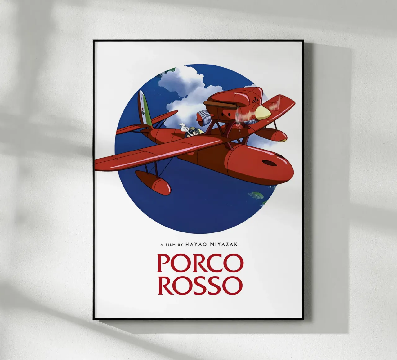 Porco Rosso – Studio Ghibli plexiglass da Attaboy Dsgn