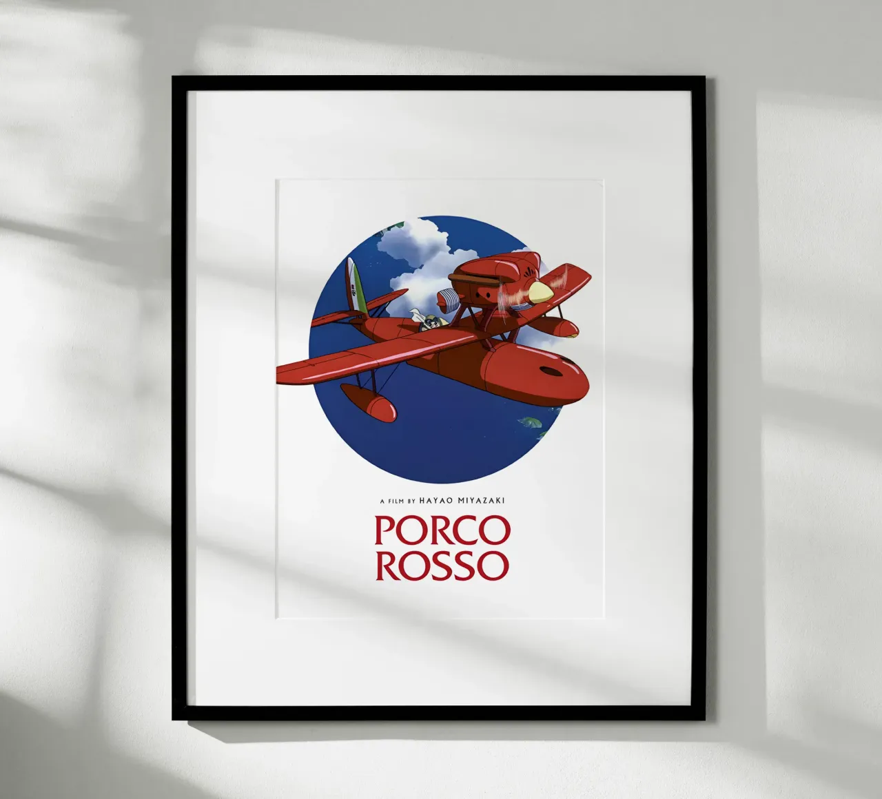 Porco Rosso – Studio Ghibli carta hahnemühle da Attaboy Dsgn