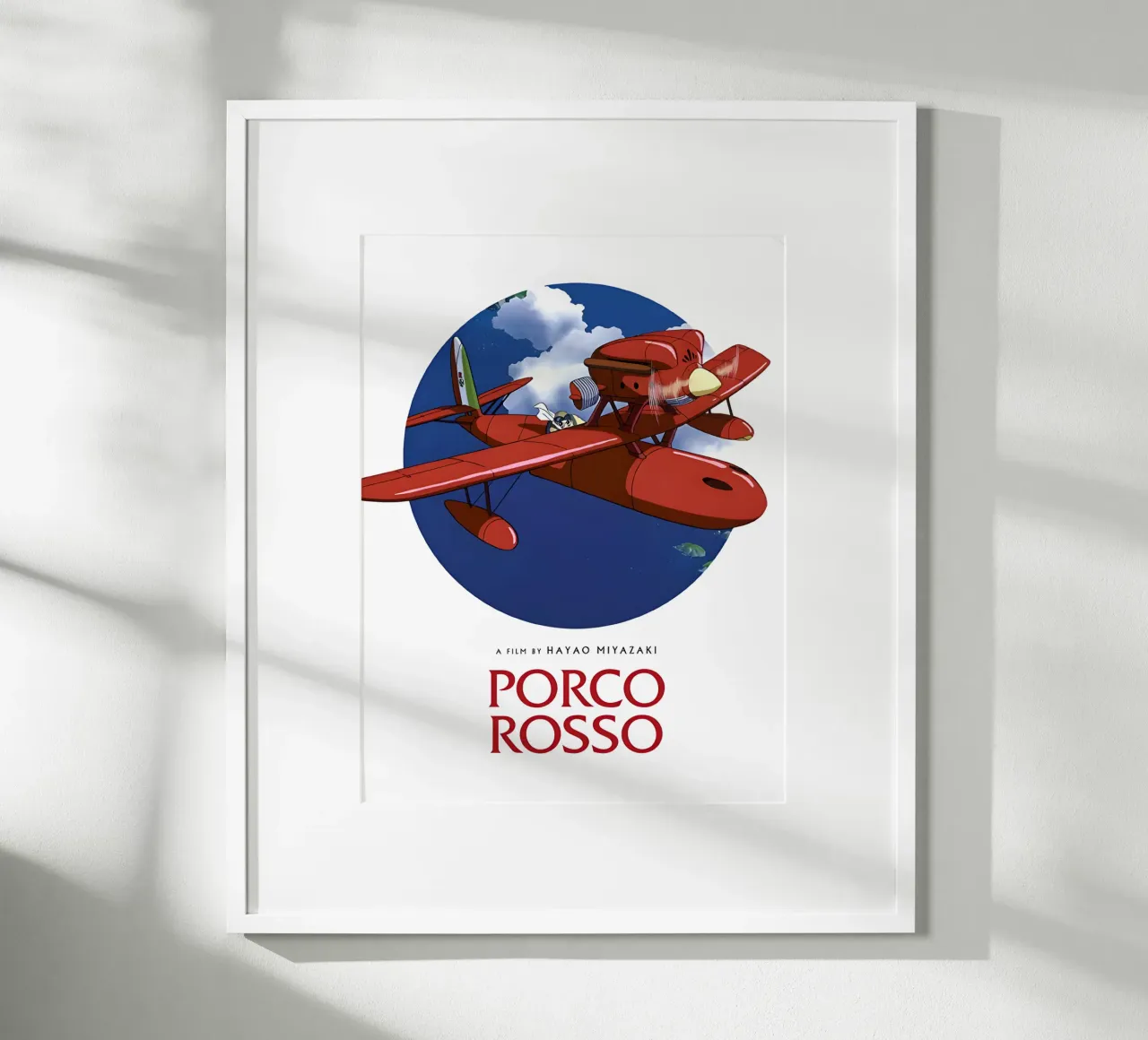 Porco Rosso – Studio Ghibli carta hahnemühle da Attaboy Dsgn