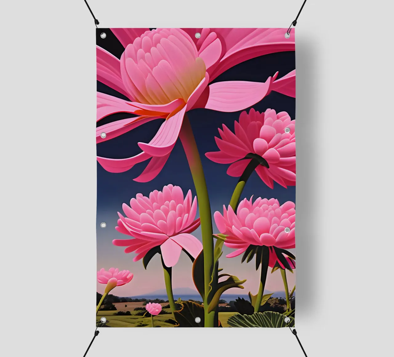 pink-flyod telo in pvc da kosinsart.gallery