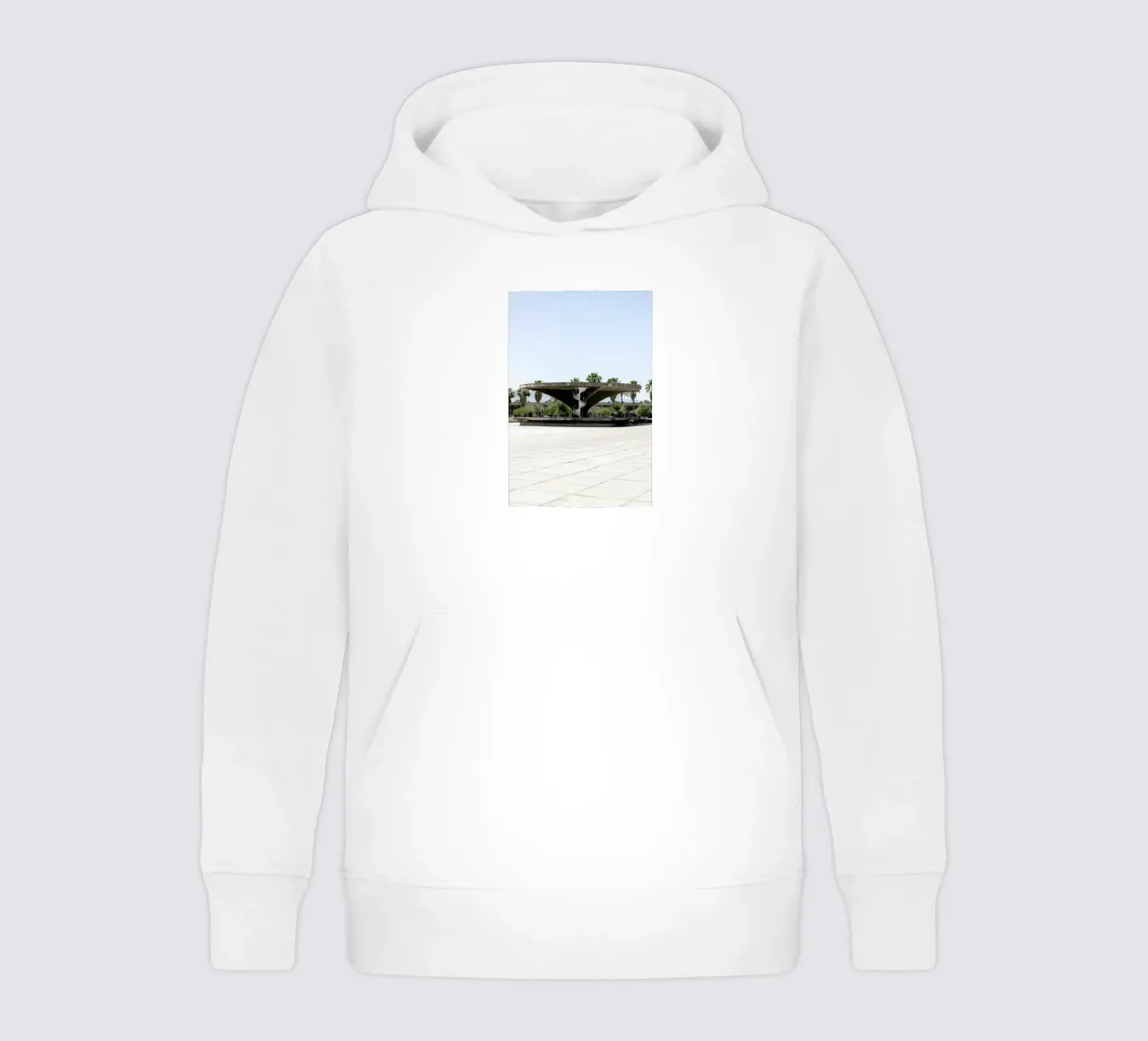 Niemeyer 4 felpa bambino con cappuccio da Marc Schulthess