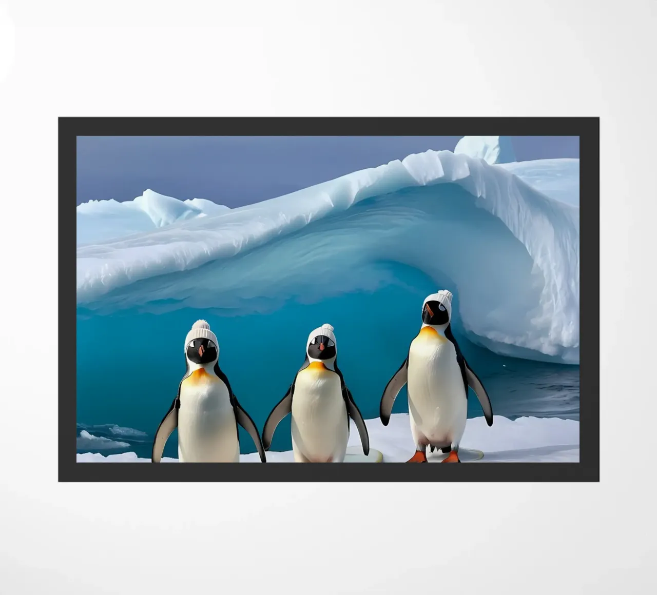Pinguine mit Surfbrett zerbino da kosinsart.gallery
