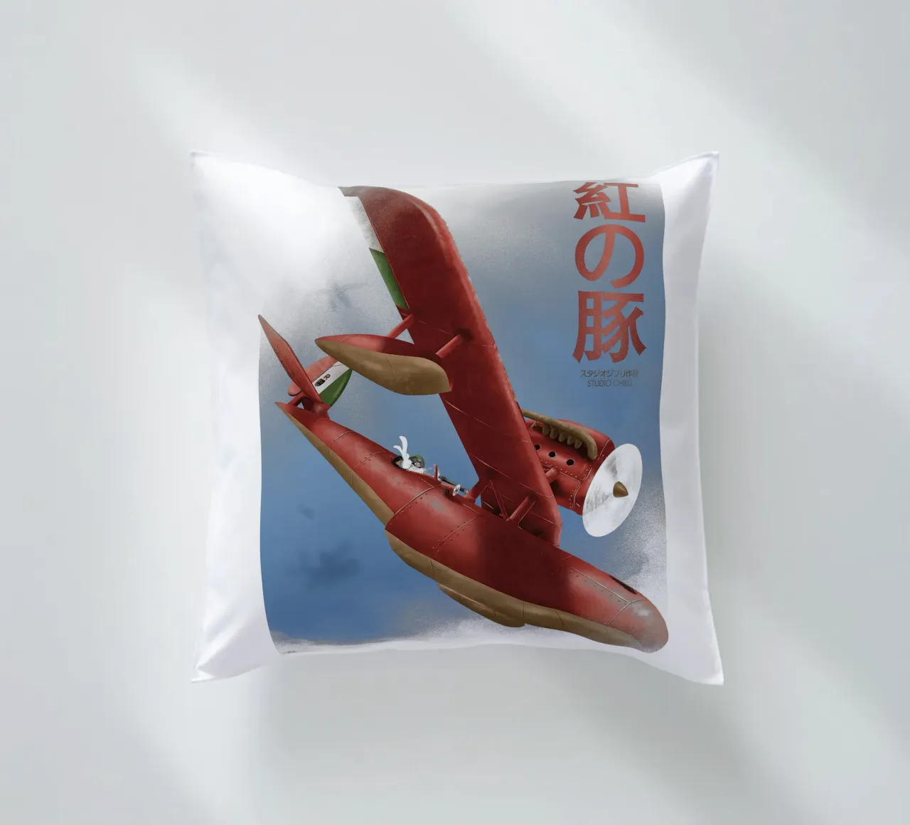 Porco Rosso – Studio Ghibli cuscino da Attaboy Dsgn