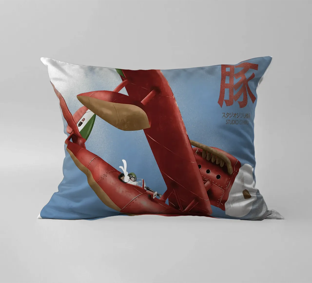 Porco Rosso – Studio Ghibli cuscino da Attaboy Dsgn