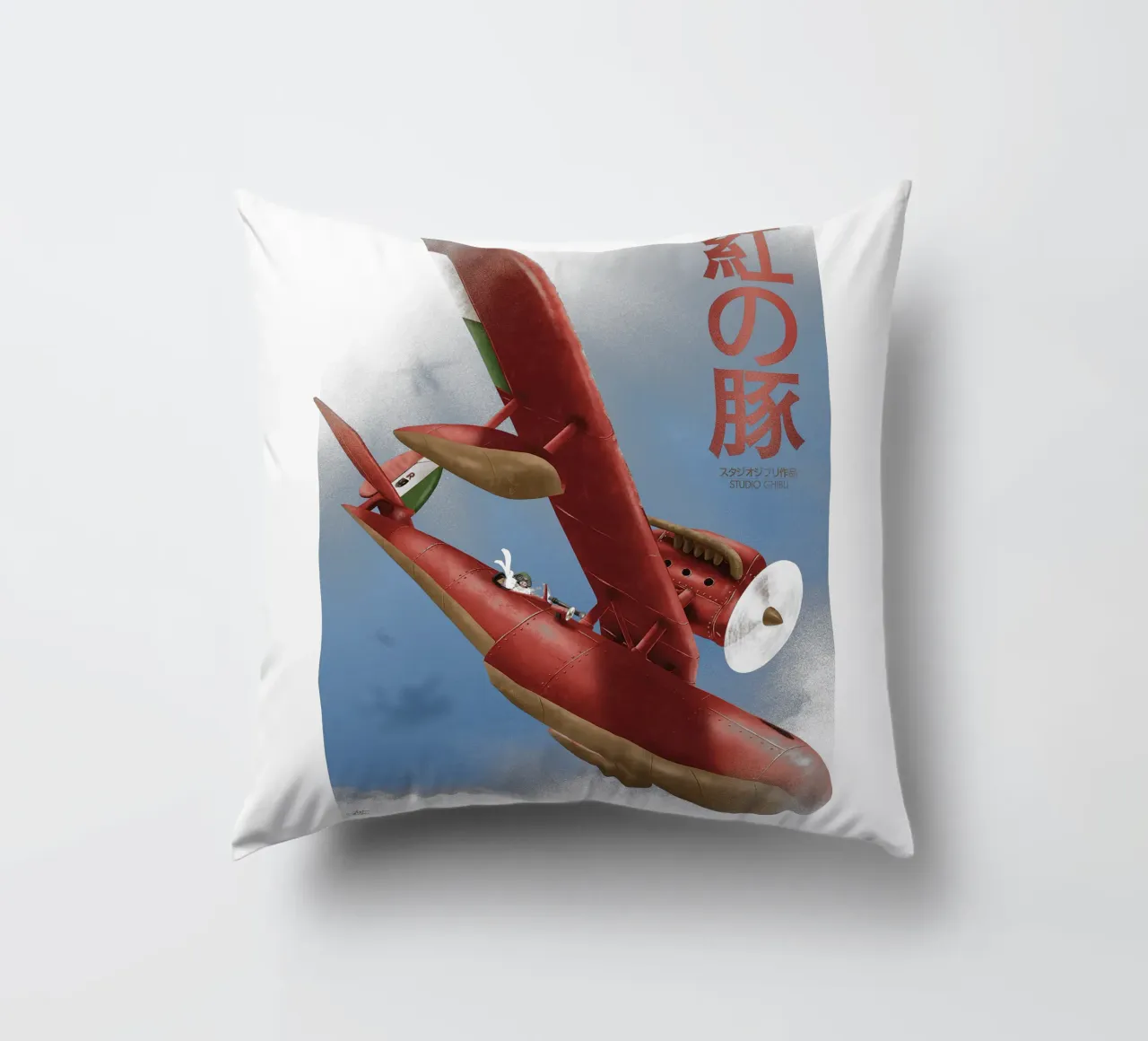 Porco Rosso – Studio Ghibli cuscino da Attaboy Dsgn