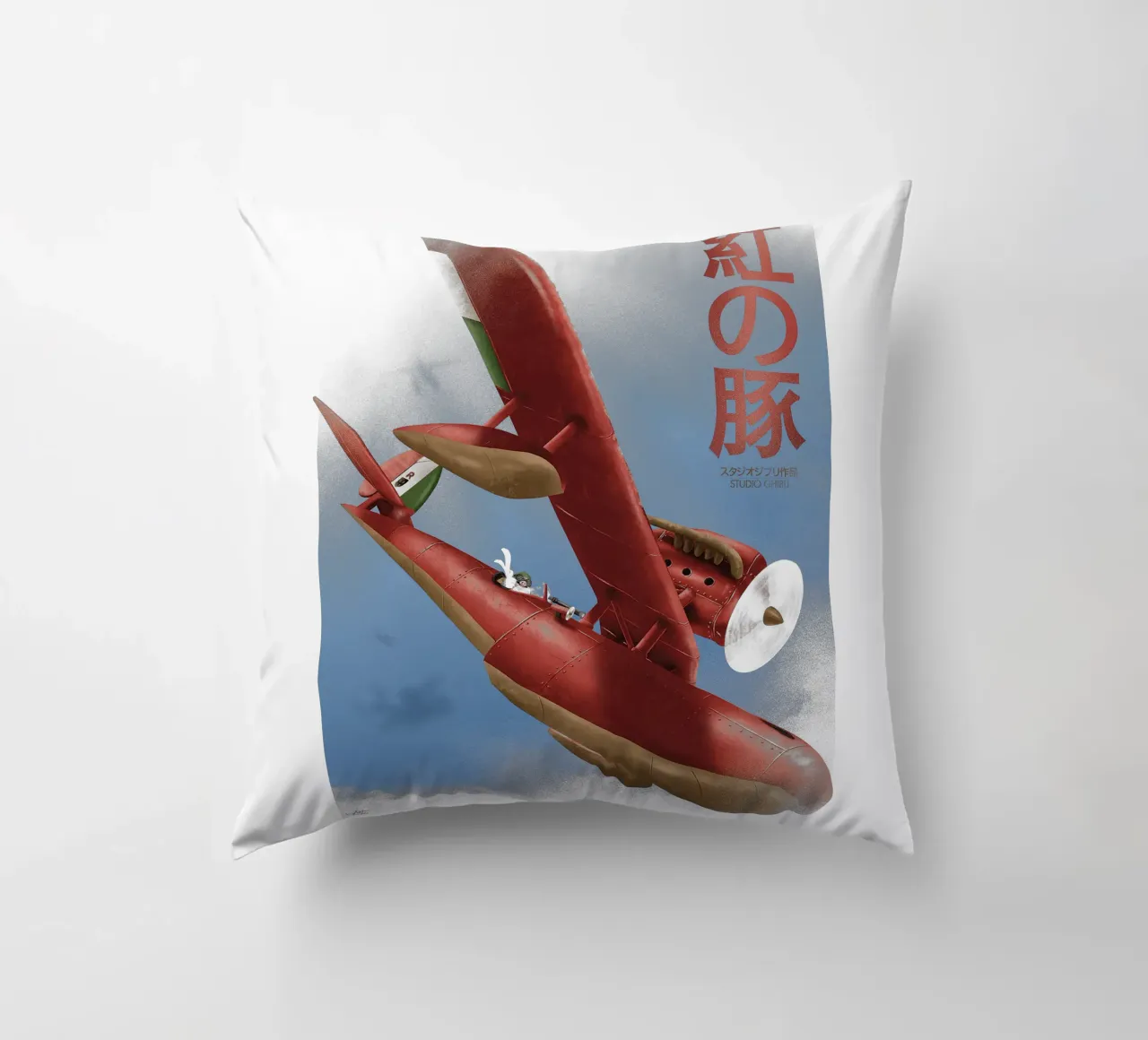 Porco Rosso – Studio Ghibli cuscino da Attaboy Dsgn