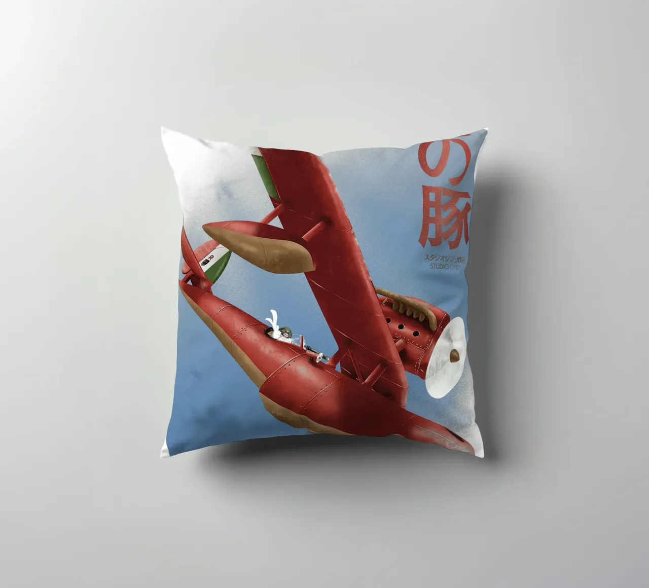 Porco Rosso – Studio Ghibli cuscino da Attaboy Dsgn