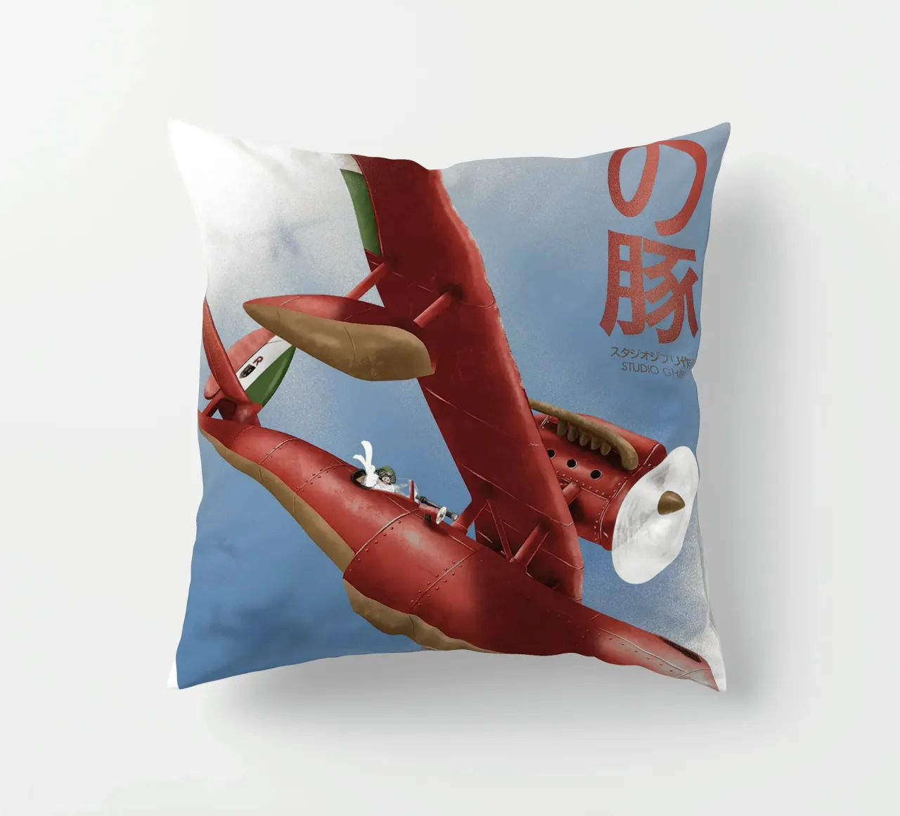 Porco Rosso – Studio Ghibli cuscino da Attaboy Dsgn