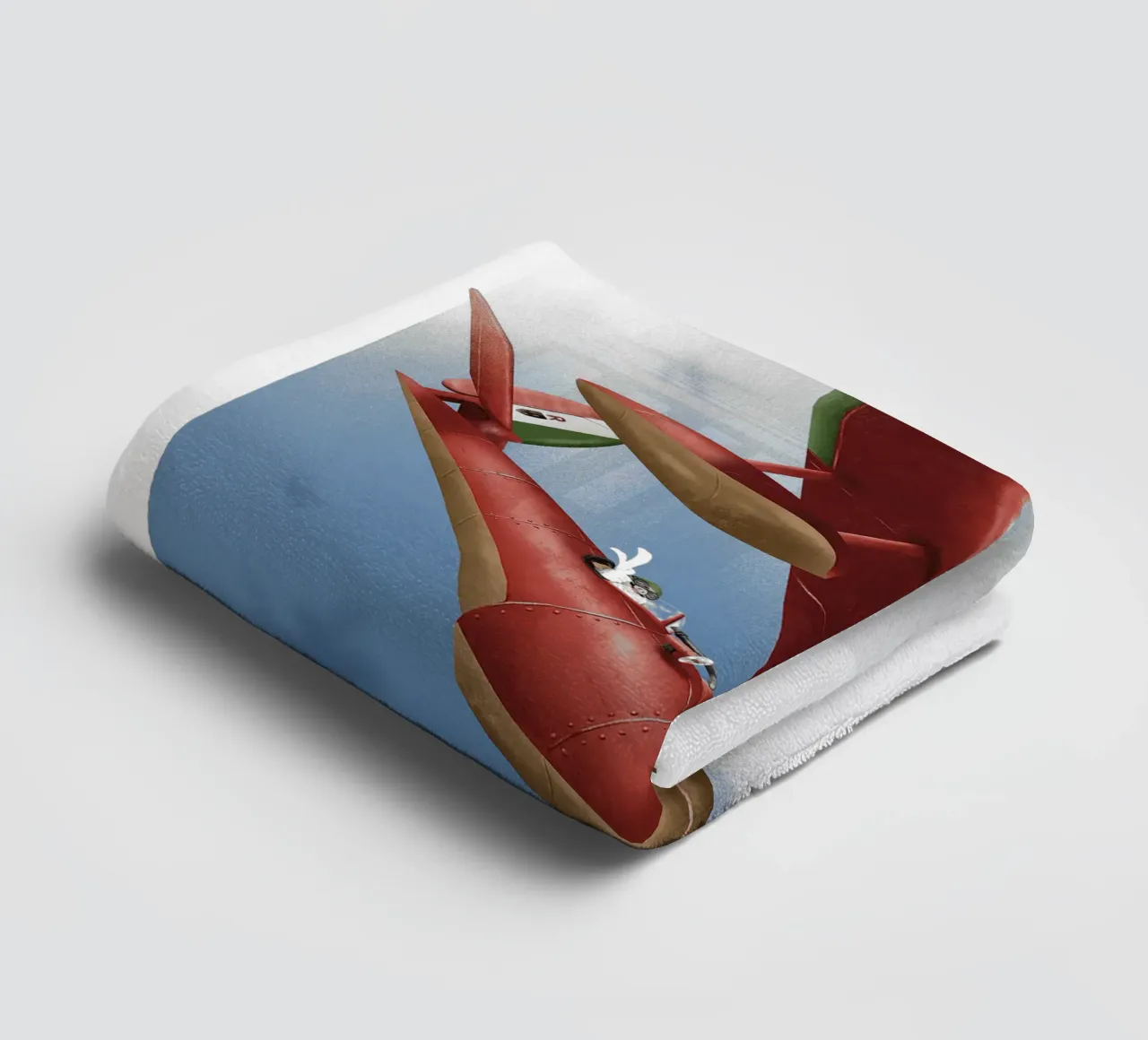 Porco Rosso – Studio Ghibli asciugamano da bagno da Attaboy Dsgn