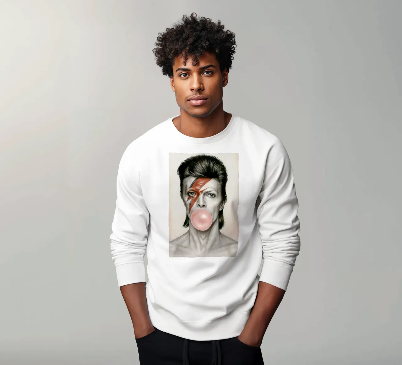 Bowie with a Pop felpa da CNTRL