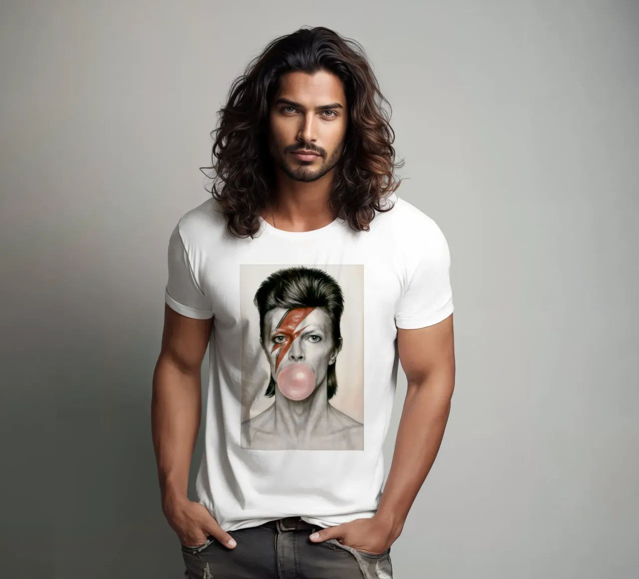 Bowie with a Pop camiseta de CNTRL