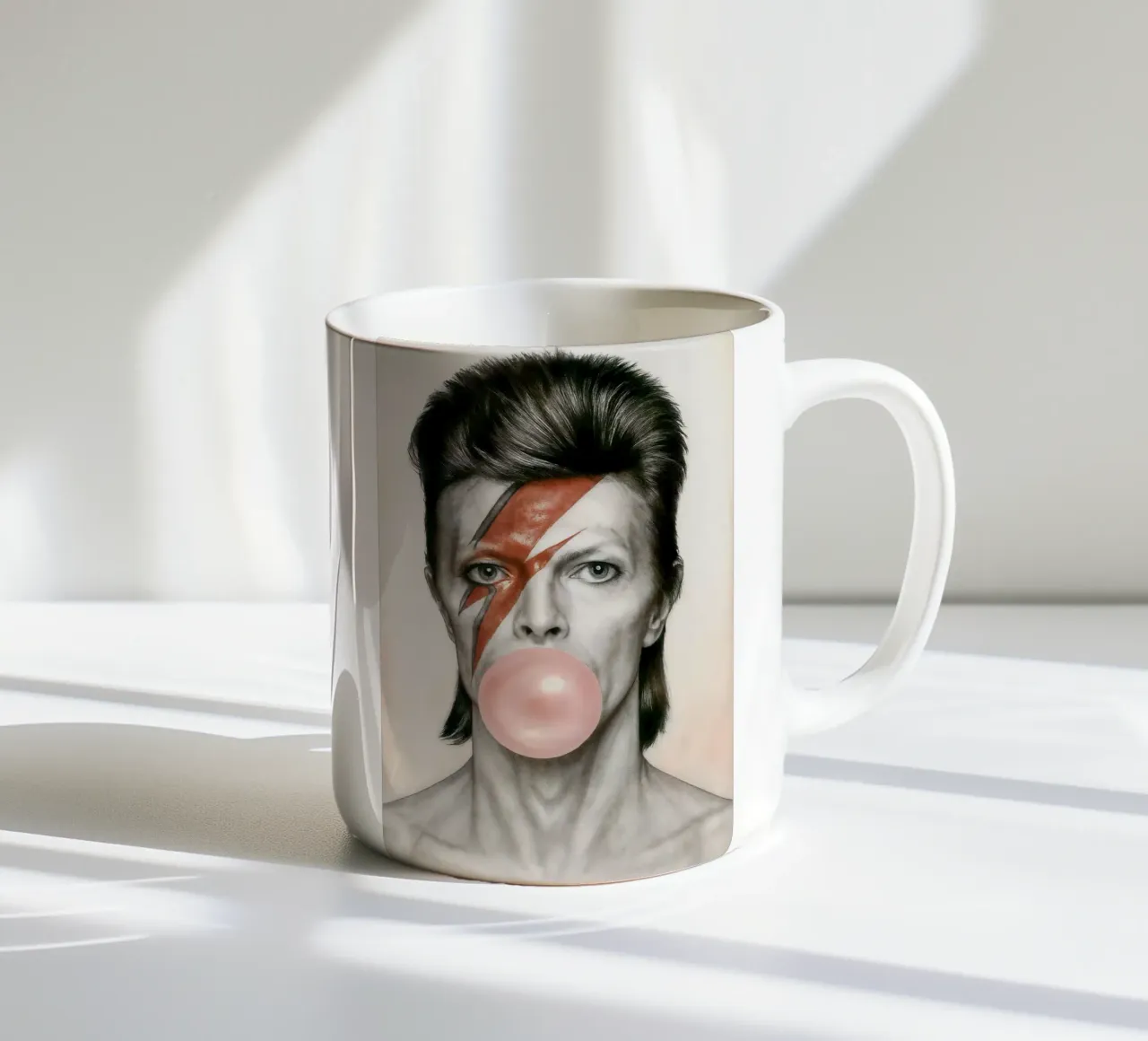 Bowie with a Pop tazza in ceramica da CNTRL
