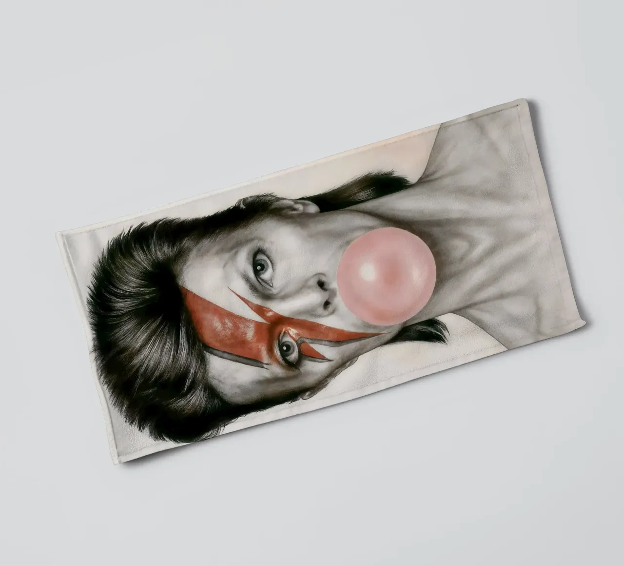Bowie with a Pop toalla de baño de CNTRL